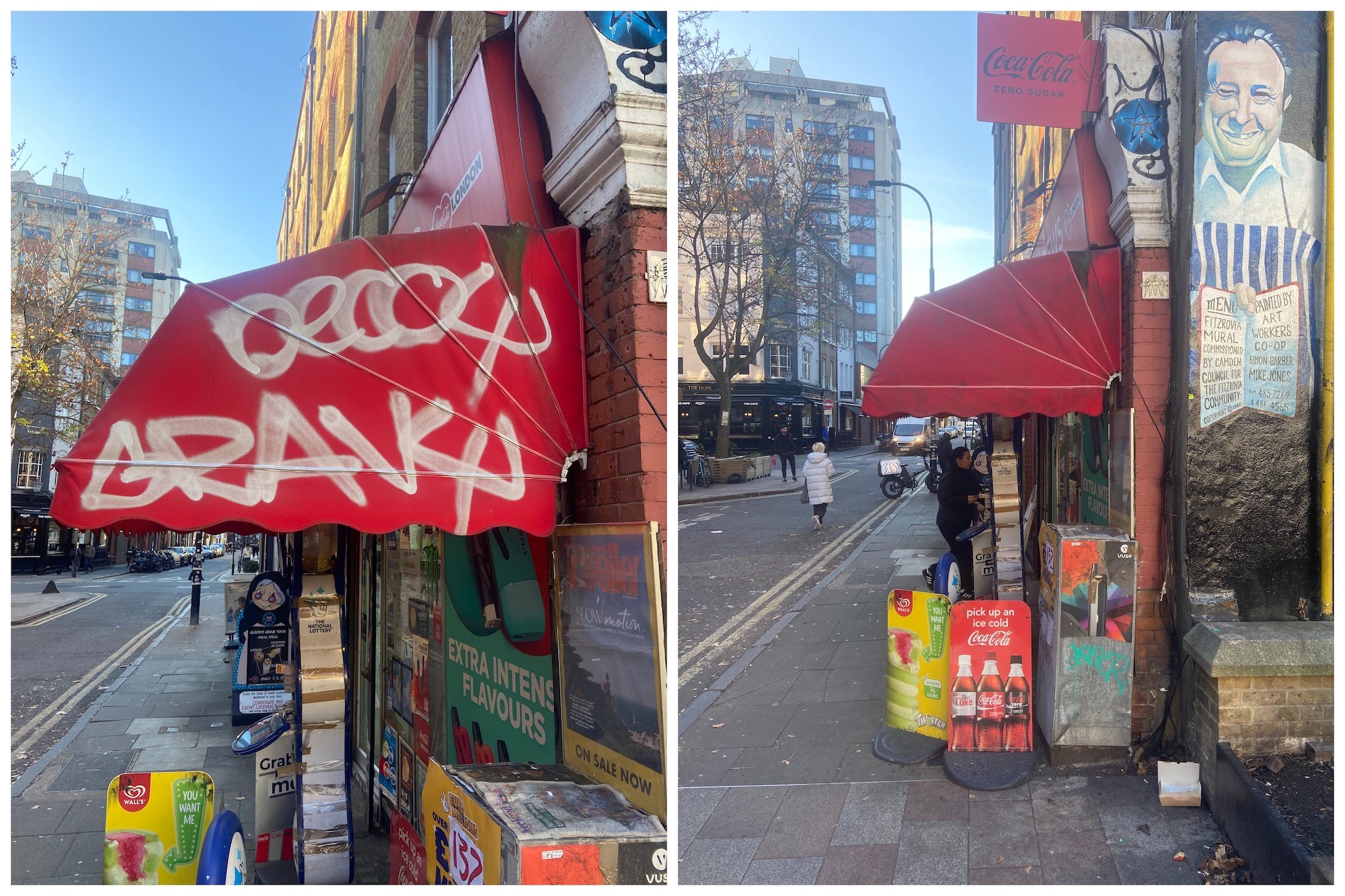 Graffiti Removal W1T 4RB