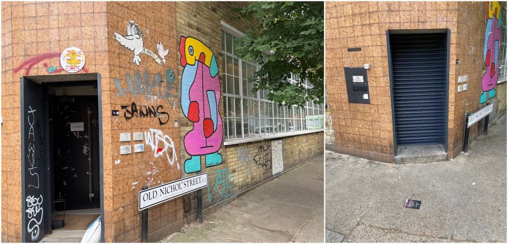 full commercial graffiti removal frontage restoration in shoreditch london 1
