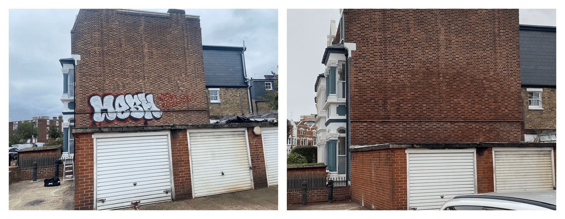 graffiti removal N16 9AR merged