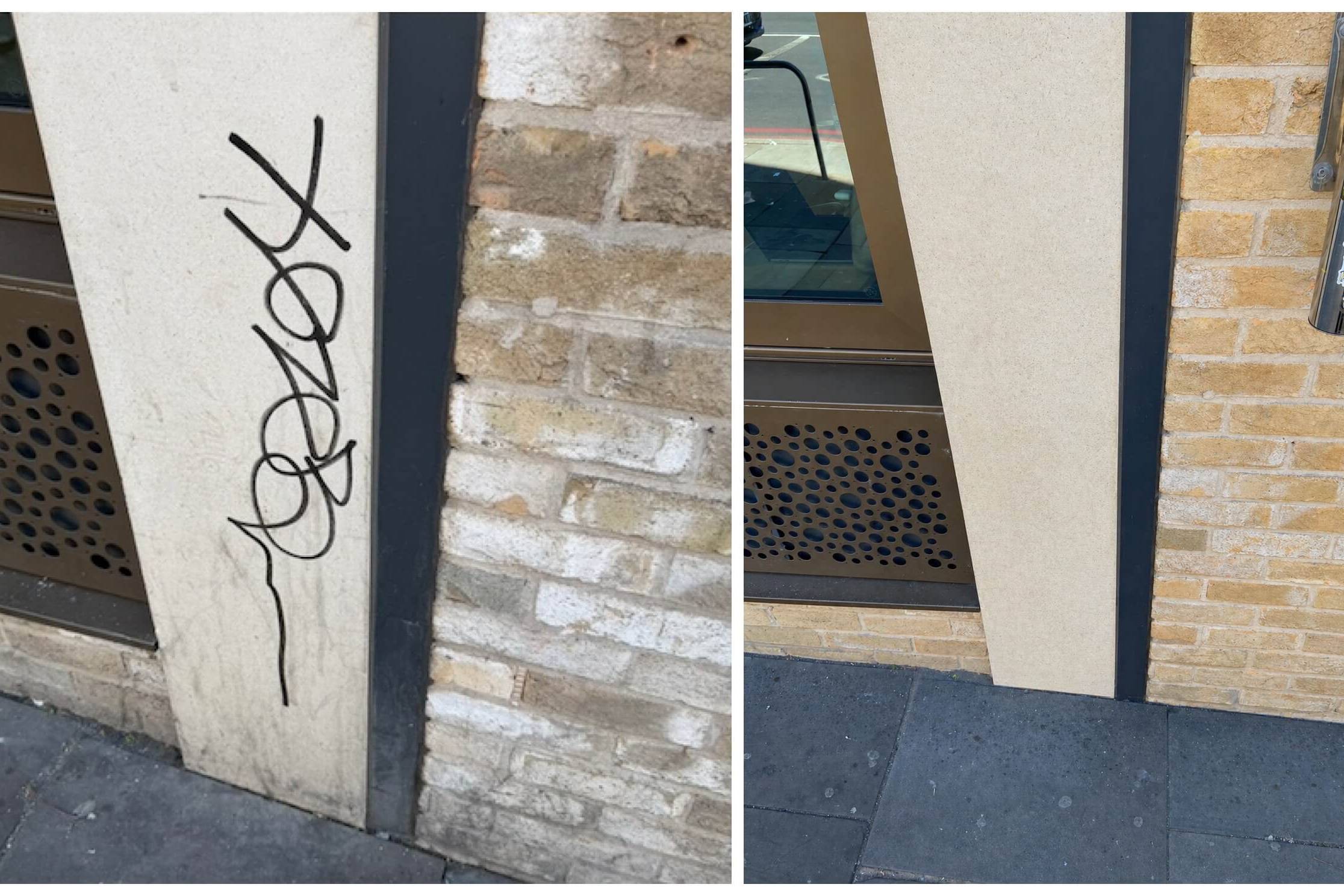commerical graffiti removal london dalston