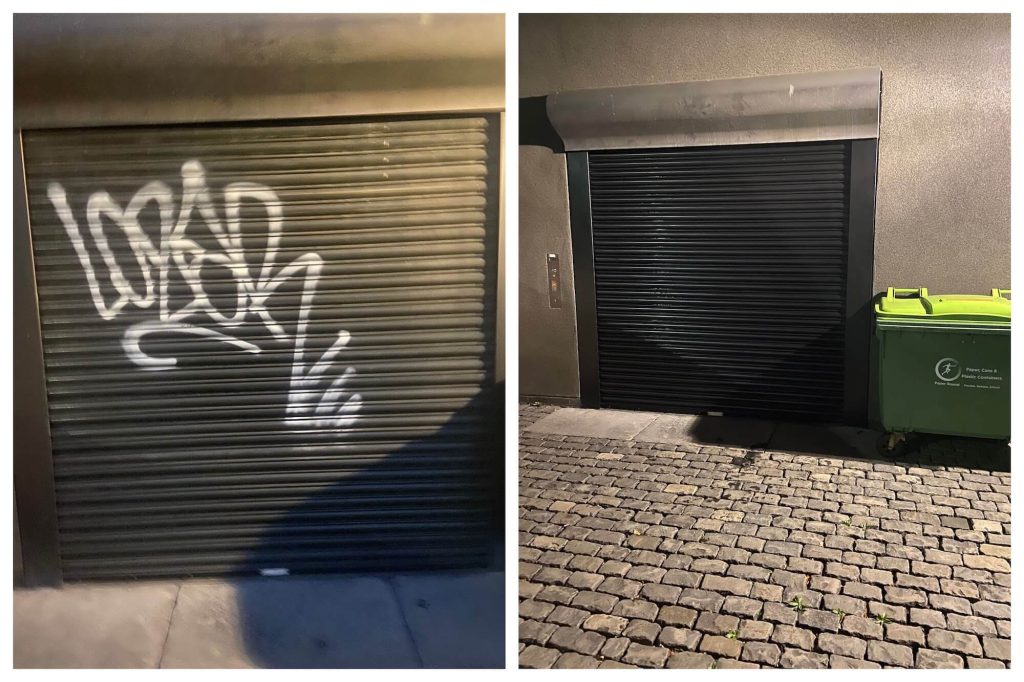 commerical graffiti removal london farringdon