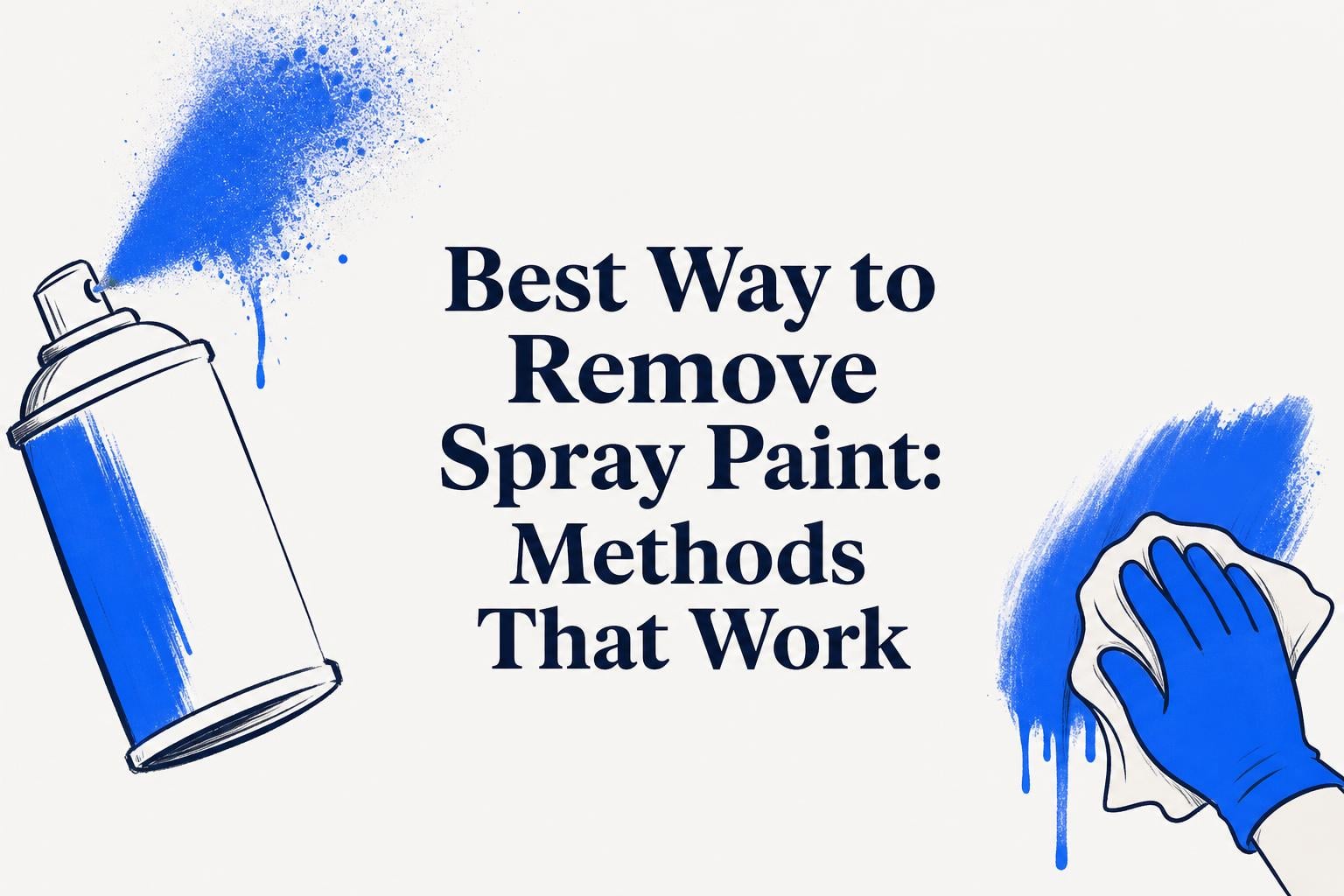 best way to remove spray paint