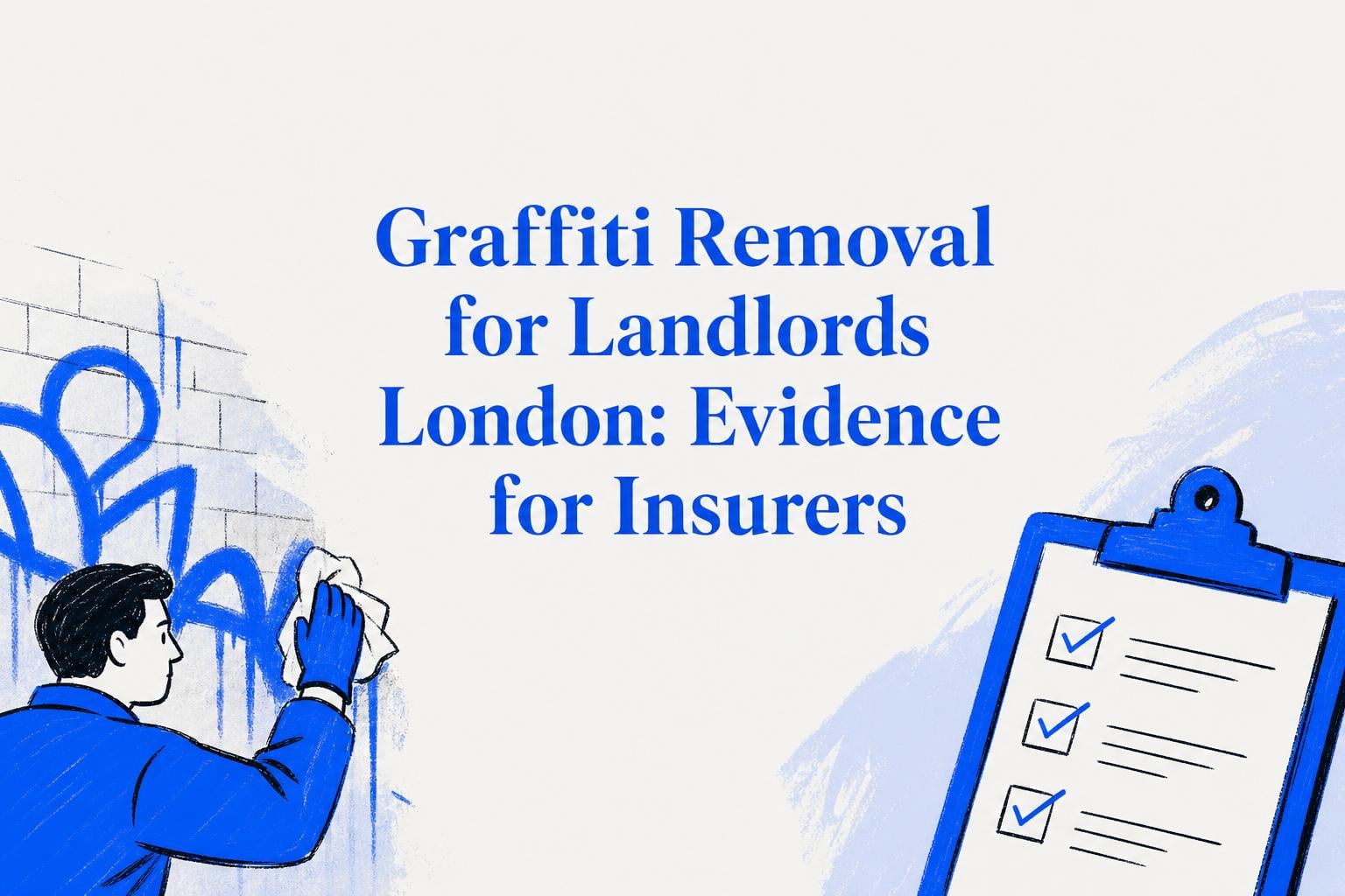 graffiti removal for landlords london evidence for insurers