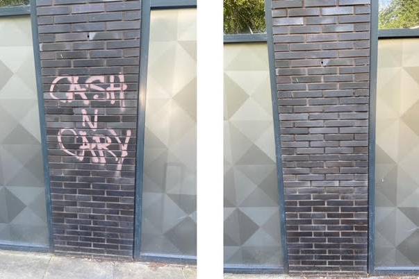 graffiti removal from brick shoreditch