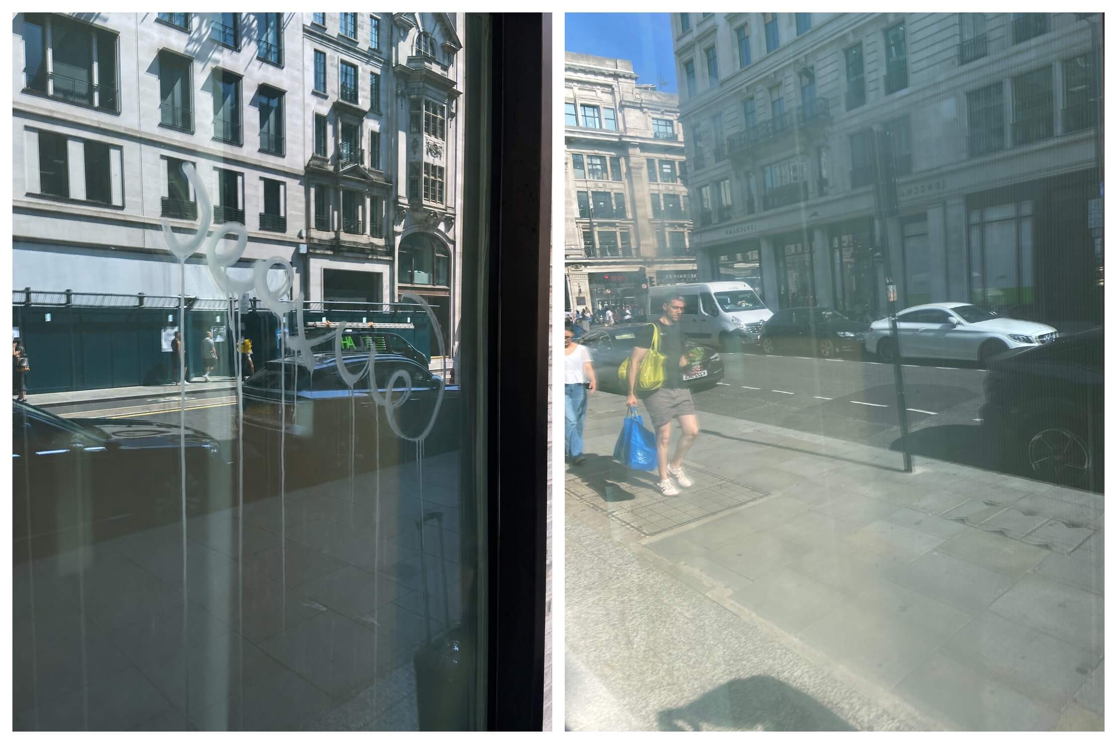 london acid etched graffiti removal oxford circus