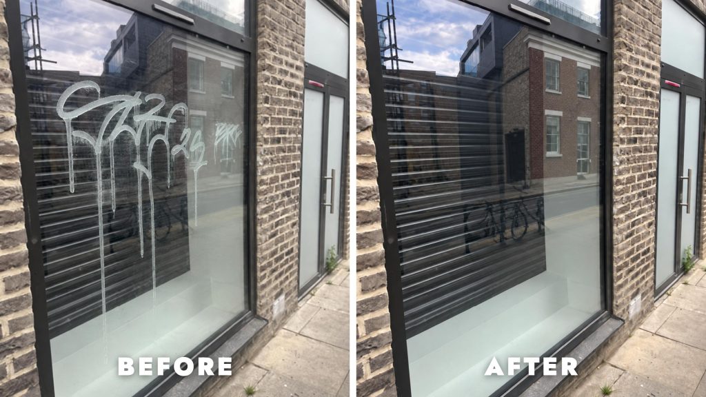professional graffiti removal dalston london