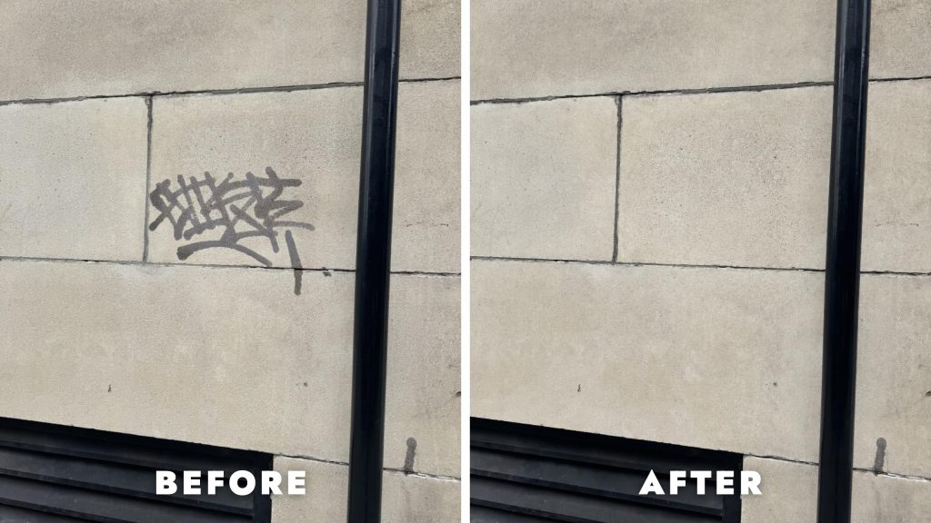 professional graffiti removal vauxhall london
