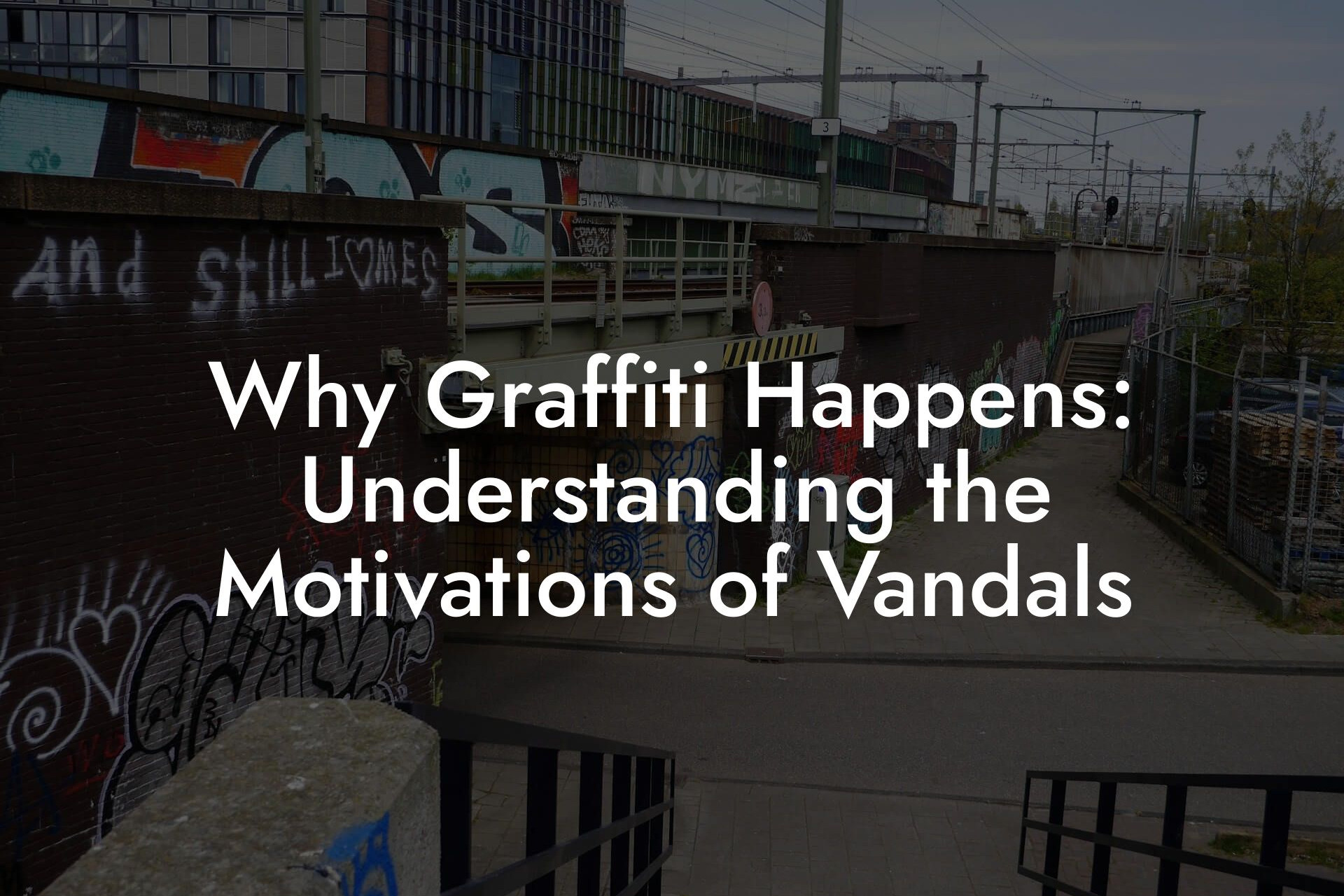 Why Graffiti Happens: Understanding the Motivations of Vandals